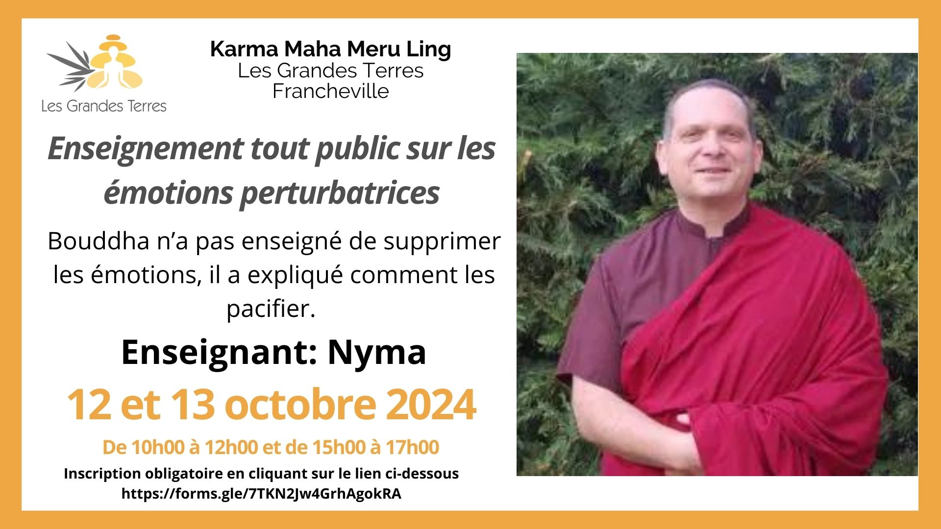 Enseignement 12-13 octobre 2024