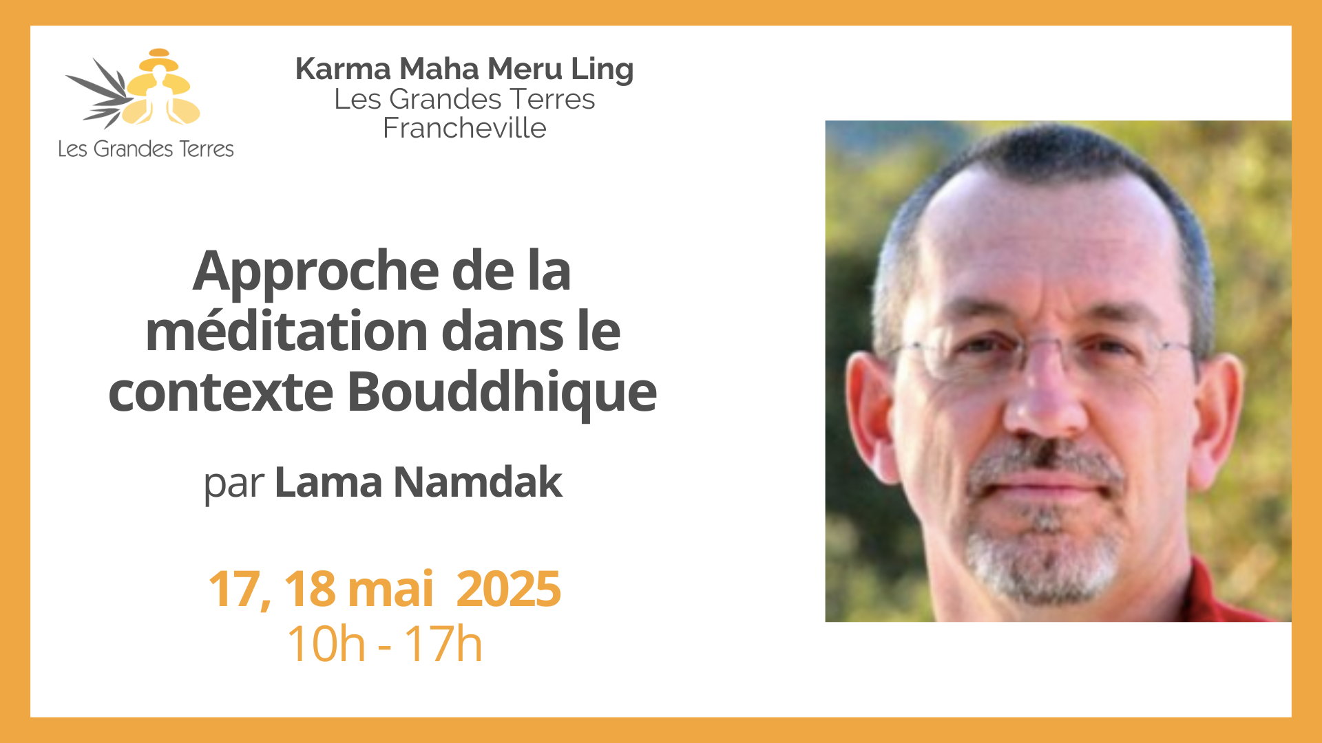 BOUDDHISME – enseignement mai 2025